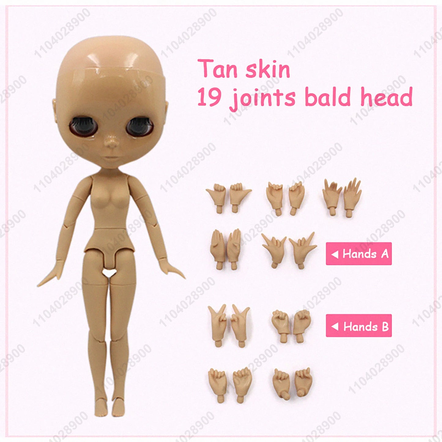 ICY DBS Blyth BJD Doll 30cm | 19-Joint 1/6 Scale | DIY Collector Doll