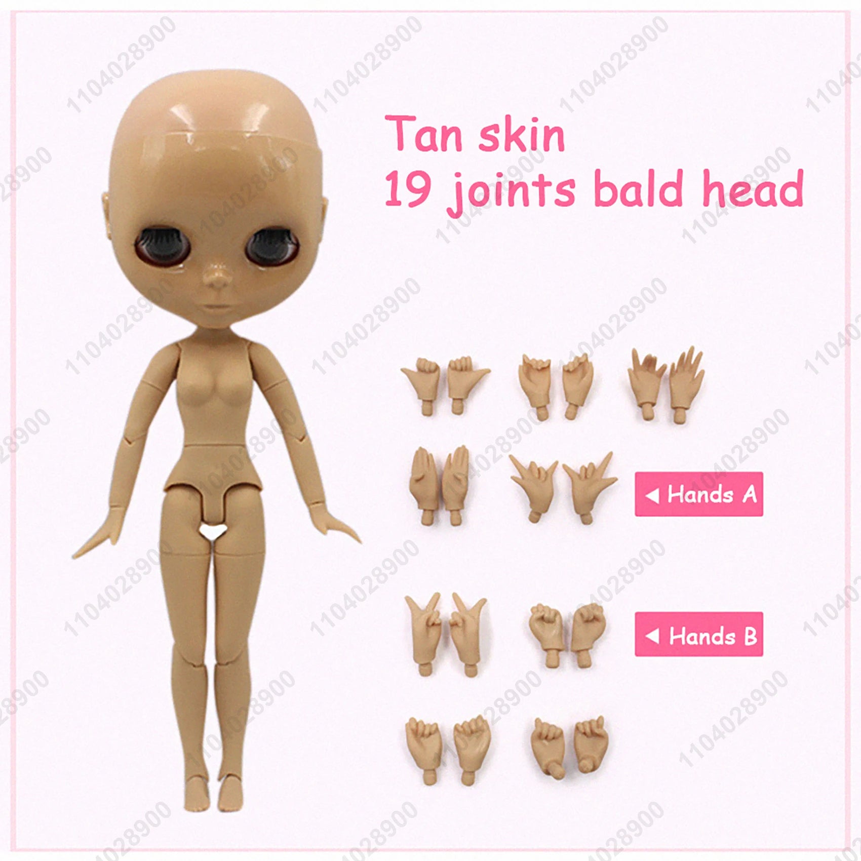 ICY DBS Blyth BJD Doll 30cm | 19-Joint 1/6 Scale | DIY Collector Doll