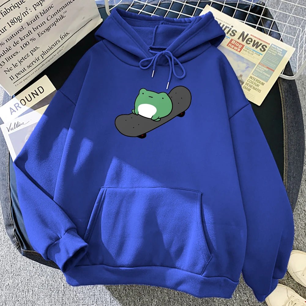 Frog Respect Skateboard Hoodie