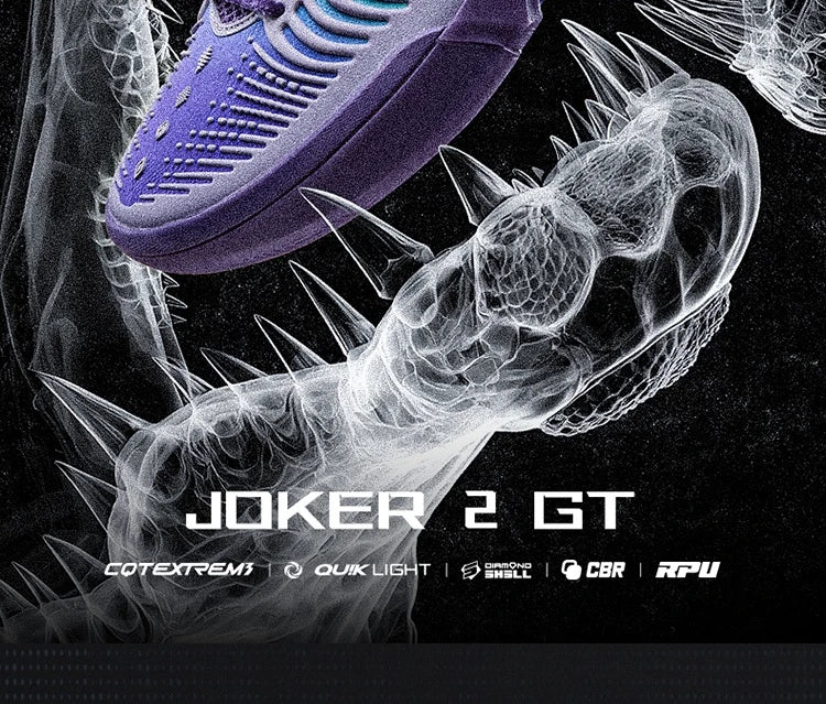 361 Degrees Joker 2.0 GT Basketball Shoes Men New Stable Comfort Breathable Shock-Absorbing Durable Male Sneakers 672621112