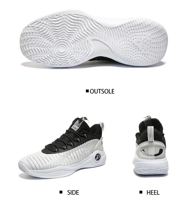 PEAK Tony Parker knight Basketball Shoes Outdoor Non slip Men Sports Shoes Wearable P-MOTIVE Cushion Rebound Breathable Sneakers
