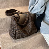 Women's Leopard Print Shoulder Bag – Large Capacity Crossbody
