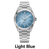 Watchdives WD0006 Watch VH31 Sweep Second Movement Domed Sapphire Crystal BGW9 Luminous 10Bar Waterproof 38mm Vintage Watches