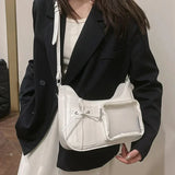 Y2K Transparent Ita Shoulder Bag – Harajuku Crossbody Purse