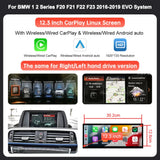 12.3'' BMW F20/F21/F22/F23 Linux CarPlay & Android Auto Screen