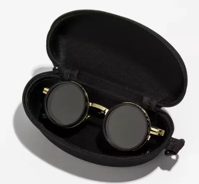 Unisex Retro Polarized Sunglasses – ND9 Rotating Filter