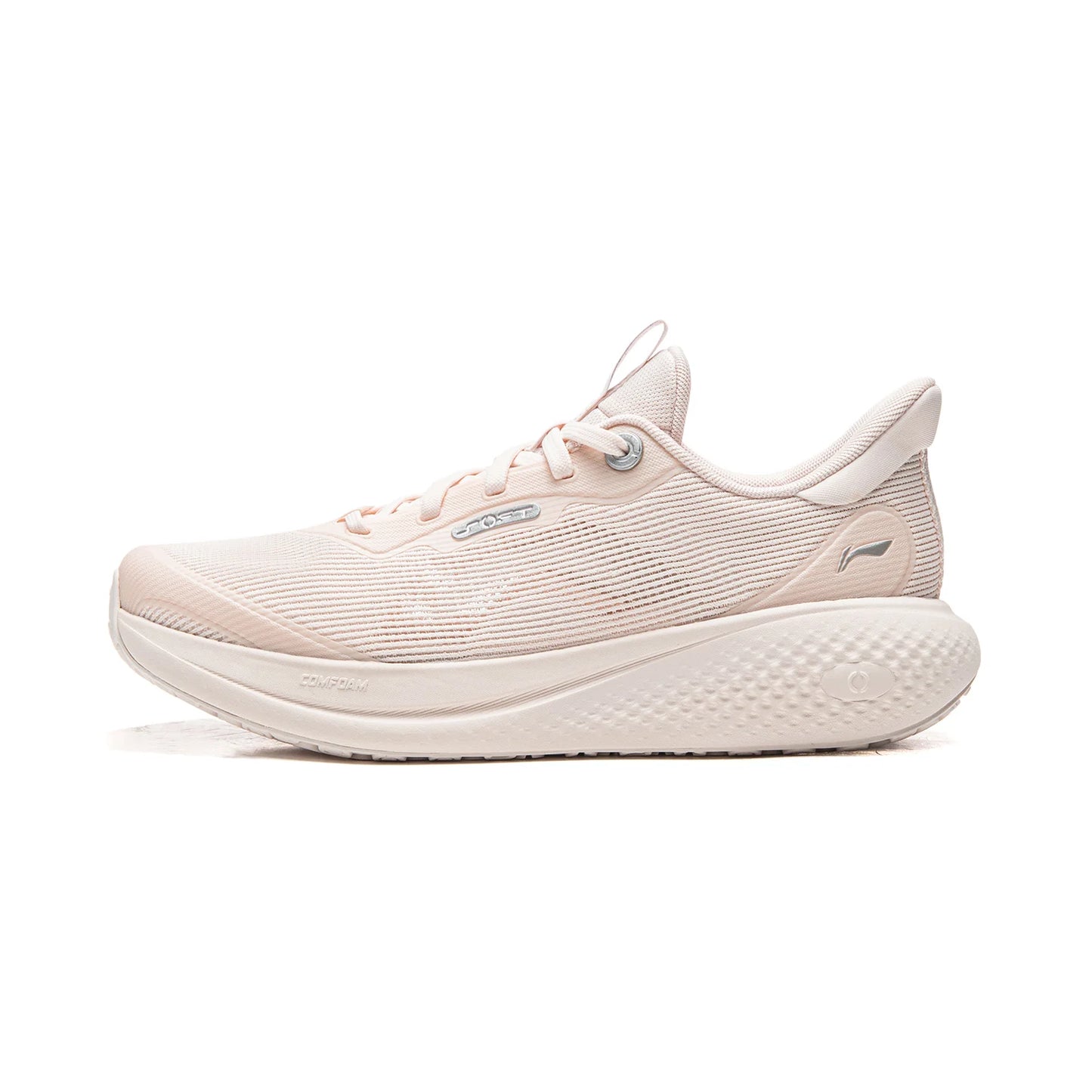 Li-Ning Women's SOFT GO 3 V2 Lifestyle Shoes COMFOAM Breathable Reflective Stylish Casual Shoes LiNing Walking Shoes AGLW028 ﻿