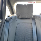 Car Seat Neck Top Quality Support Pillow Soft Headrest With Adjustable Strap from A6 A7 Q7 Q5L for A3 A4 A5 A6 A7 A8 B6 B7