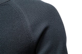 AIOPESON Men's Raglan Polo | Henley Collar Thermal Shirt