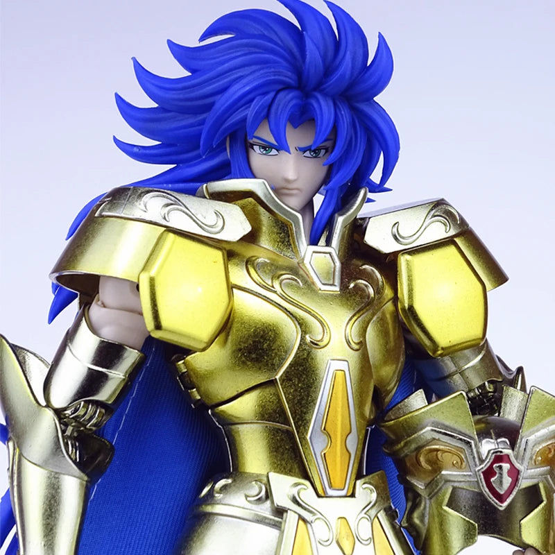 MST Saint Seiya Myth Cloth Aquarius Camus Leo Aiolia Capricorn Shura Gemini Saga Kanon Plus 3.0 Gold Knights of Zodiac Figure