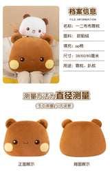 Hot 35/60/80cm Kawaii Bubu Dudu Panda Mitao Cat Plush Doll Plush Pillows Couple Gifts Cushions Cute Dolls For Girl And Boy Gift