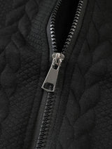 Men's Knit Zip-Up Hoodie