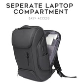 BANGE Business USB Charging Smart Backpacks Fits 15.6 Inch Laptop Commute Backpack WaterProof Carry On Bag for Men Travel Bags