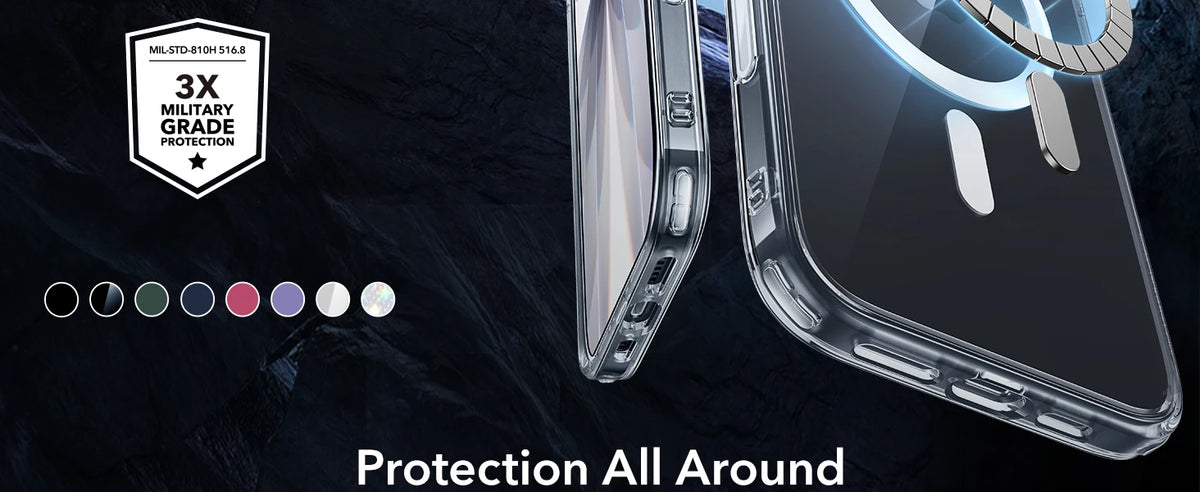 ESR Magnetic iPhone Case with Camera Guard