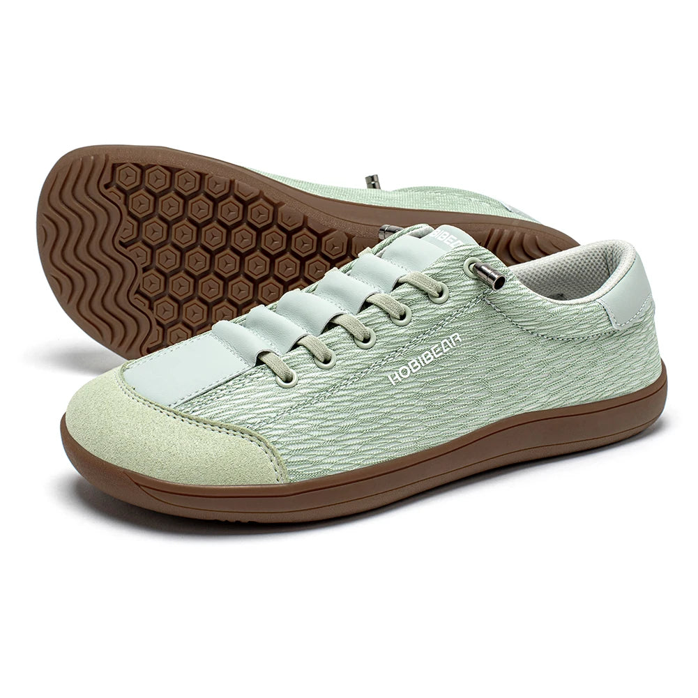HOBIBEAR Women Wide Toe Barefoot Sneakers | Slip-On