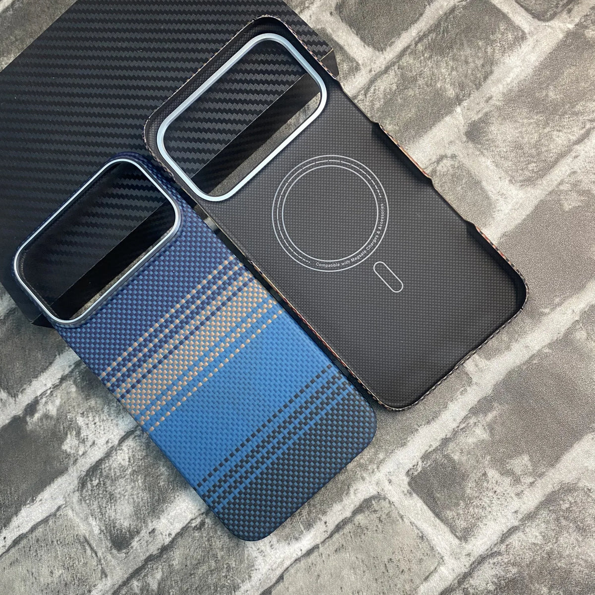 Magnetic Carbon Fiber Case for iPhone 17 & 18 Pro Max