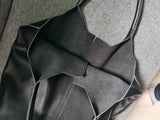 Luxury Soft Leather Bucket Bag | Large Women’s Shoulder Bag