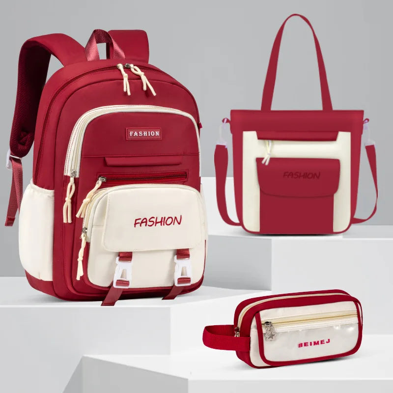 School Bags Girls Backpack Back Pack For Teenager Women Children Female Schoolbag Primary High Bagpack Class Teens Book Bag