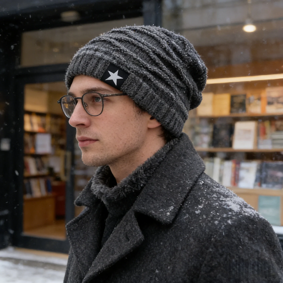 Unisex Slouchy Knit Winter Beanie