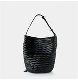 Motingsome Handwoven Bag Women's Bucket Luxury Designer Bags Niche Casual Bucket Bag Handmade French Retro Shulder Purse 2025