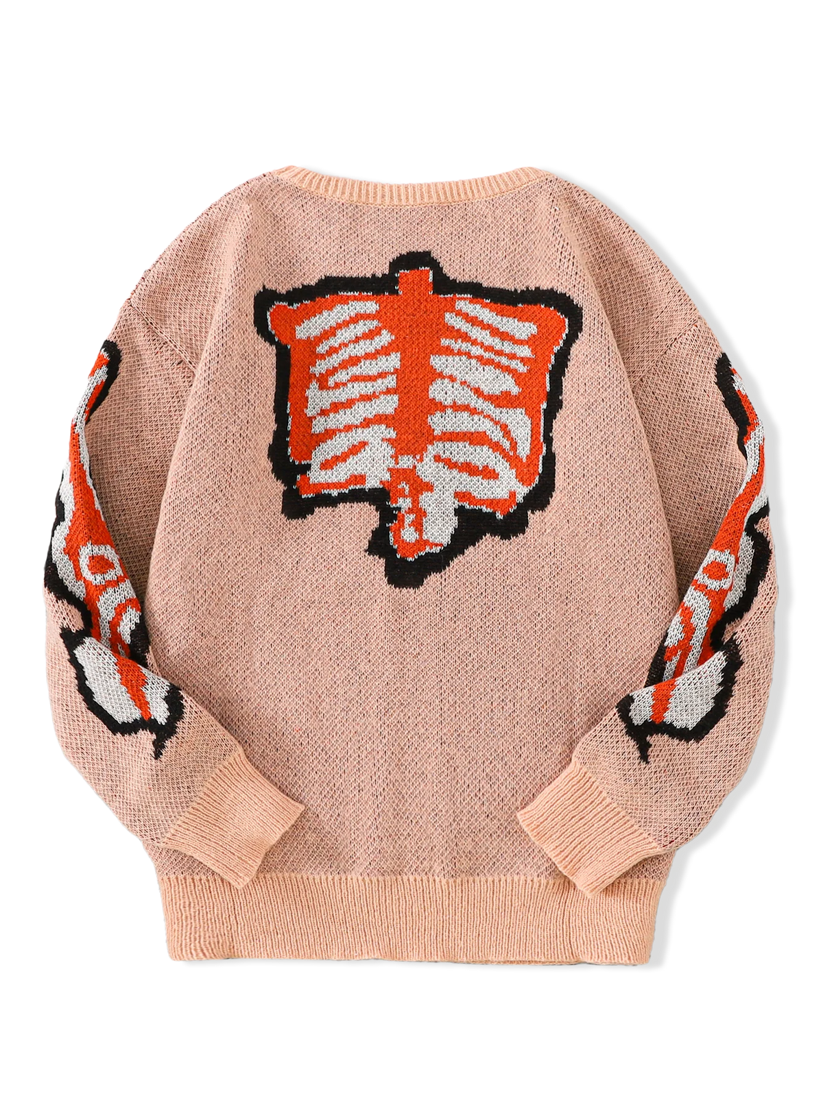 Men's Butterfly Jacquard Knit Sweater