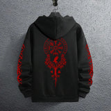 Men’s Classic Black Pullover Hoodie