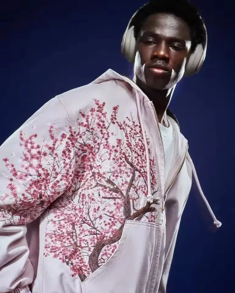 Sakura Y2K Hooded Jacket