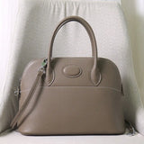Various Genuine Leather Luxury Bag Fashion Women's Handbag Vegetable Basket Style Portable Women Bucket Bag with Lock