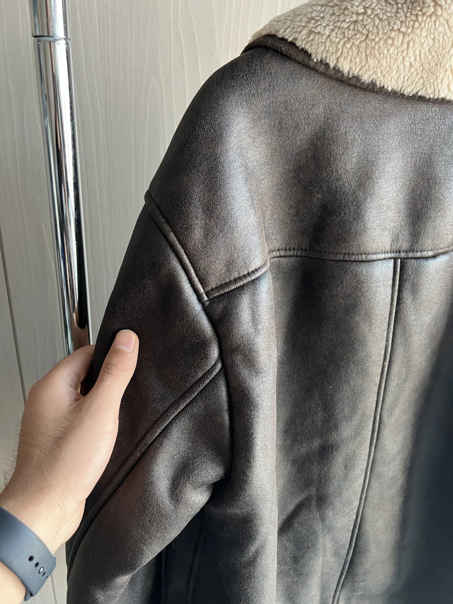 Women’s ZW Series Oversized Long-Sleeve Warm Coat