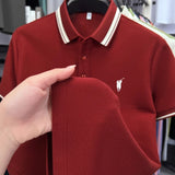 Men's Premium Cotton Polo Shirt | Embroidered Classic Fit