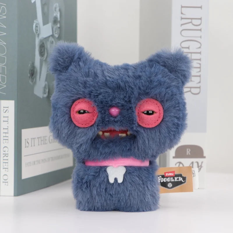 Original Fuggler Keychain Plush Toys Fugglers Fugg Alley Cat Pandents Stuffed Animal Fugg UNGGETS Keyrings Plushies Dolls Gifts