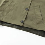 European Style Hooded Trench Jacket