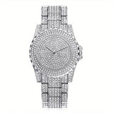 Fashion Crystal Steel Women's Quartz Watch