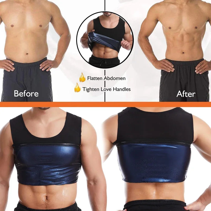 Neoprene Sweat Sauna Vest & Body Shaper