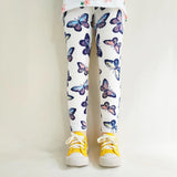 Girls' Floral Cartoon Fashion Leggings