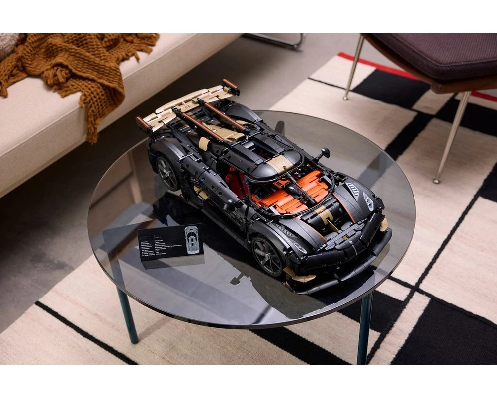 4104pcs Technical 42232 Koenigsegges Sadair's Spear Megacar Model Building Blocks Diy Creative Assembly Education Toys Boys Gift