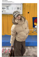 Winter Hooded Puffer Jacket