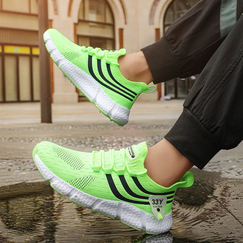 Men's Breathable Mesh Walking Sneakers