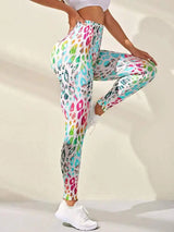 Women's 3D Tie-Dye Seamless Push-Up Leggings