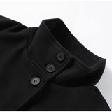 Urban Stand-Collar Woolen Coat