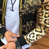 Men's Graphic Print Zip Jacket — Relaxed Street Style
