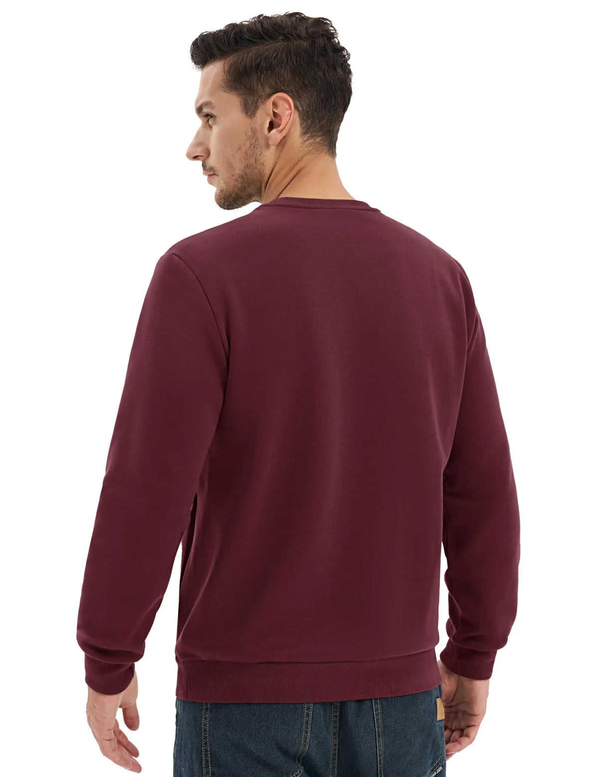 TACVASEN Men’s Fleece Crewneck Sweatshirt