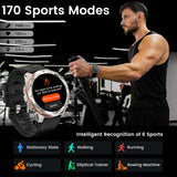 2025 KOSPET TANK T3 Ultra GPS Smart Watch For Men Smartwatch Women 470mAh Battery Digital Fitness AMOLED AOD Bluetooth Watches