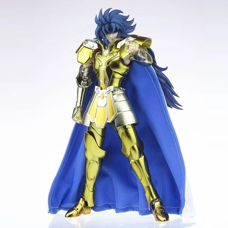 MST Saint Seiya Myth Cloth Aquarius Camus Leo Aiolia Capricorn Shura Gemini Saga Kanon Plus 3.0 Gold Knights of Zodiac Figure