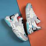 Men’s Lightweight Thick-Sole Mesh Sneakers