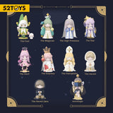52TOYS Blind Box Laplly Song of the Tarot, Mystery Box, Random 1PC Cute Action Figure Collectible Toy Desktop Decoration