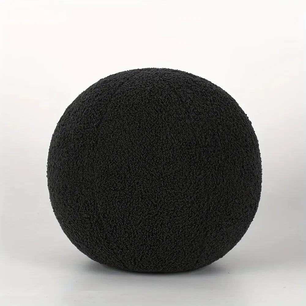 Nordic Spherical Throw Pillow – Soft Cotton Cushion