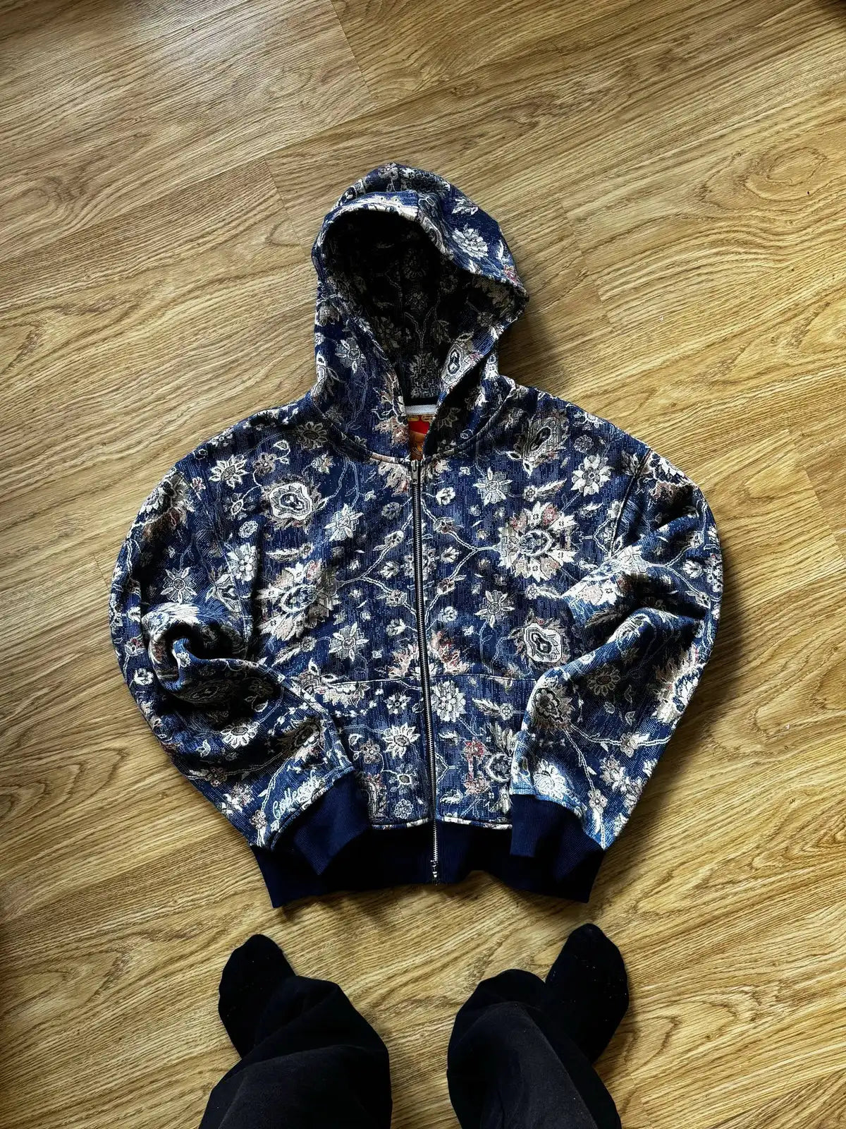 Y2K Harajuku Joker Graphic Zip-Up Hoodie
