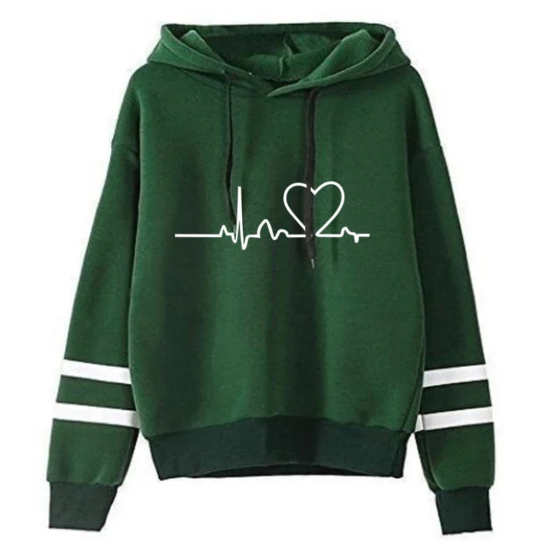 Womens Tracksuit Casual Stripe Versatile Sweatshirt Black Sweatpants Loose Print High Quality Outfits Single Piece Hoodies Pants
