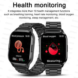 GUHUAVMI AMOLED Smartwatch – Bluetooth Call & Health Tracker